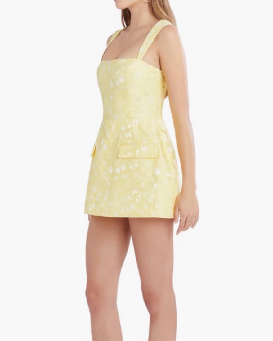 Yellow Bethany Floral Romper - Image 5
