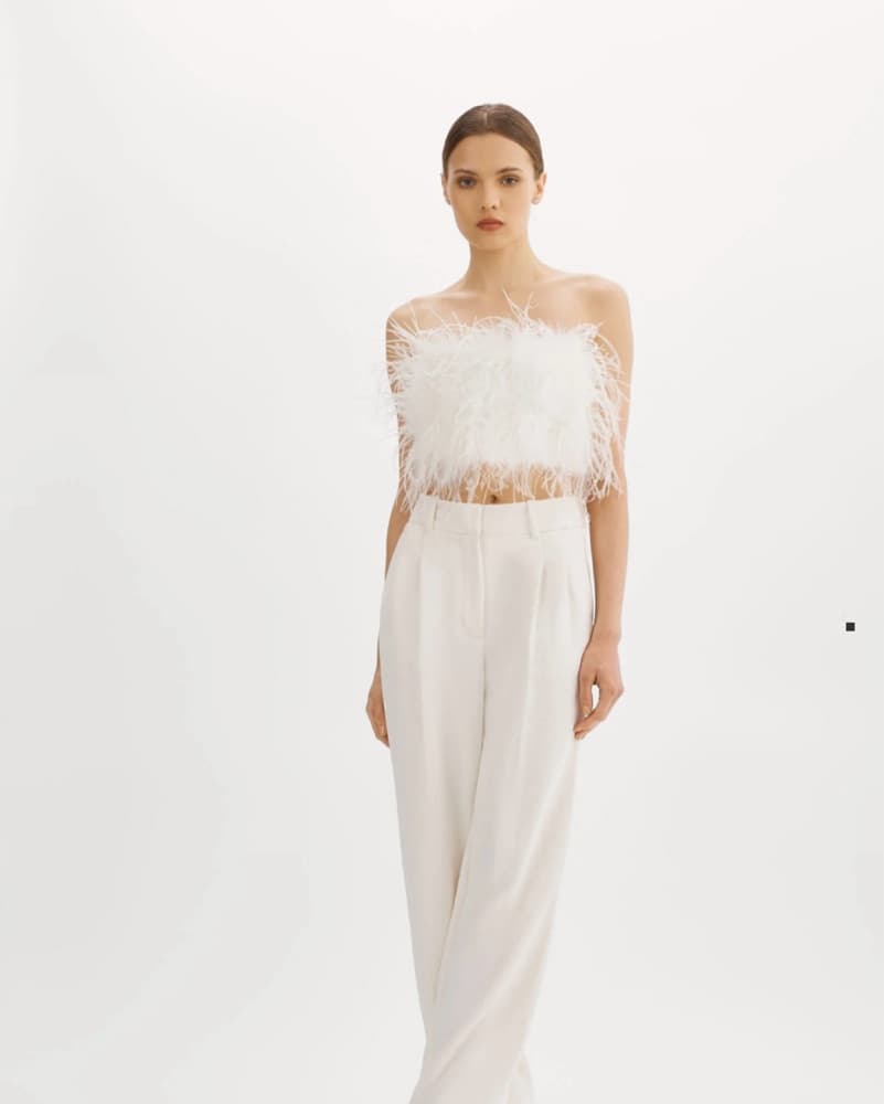 White Feather Top - Image 3