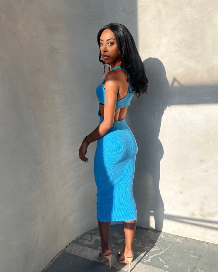 Sky blue maxi dress  - Image 1