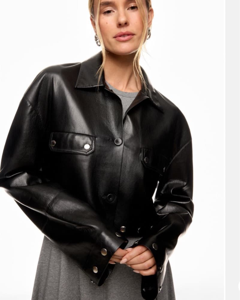 Nanushka Leather Jacket - Image 1