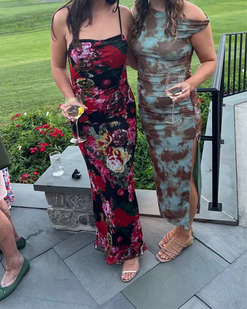 Superdown Floral Maxi Dress - Image 1