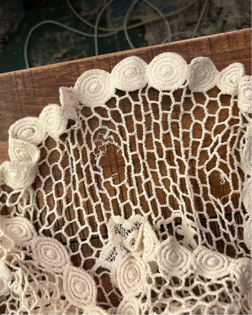 Vintage Betsey Johnson Crochet Cardigan - Image 6