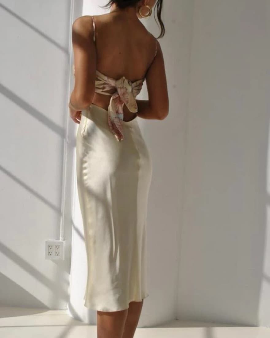 Mirror Palais Bandana Slip Dress - Image 2