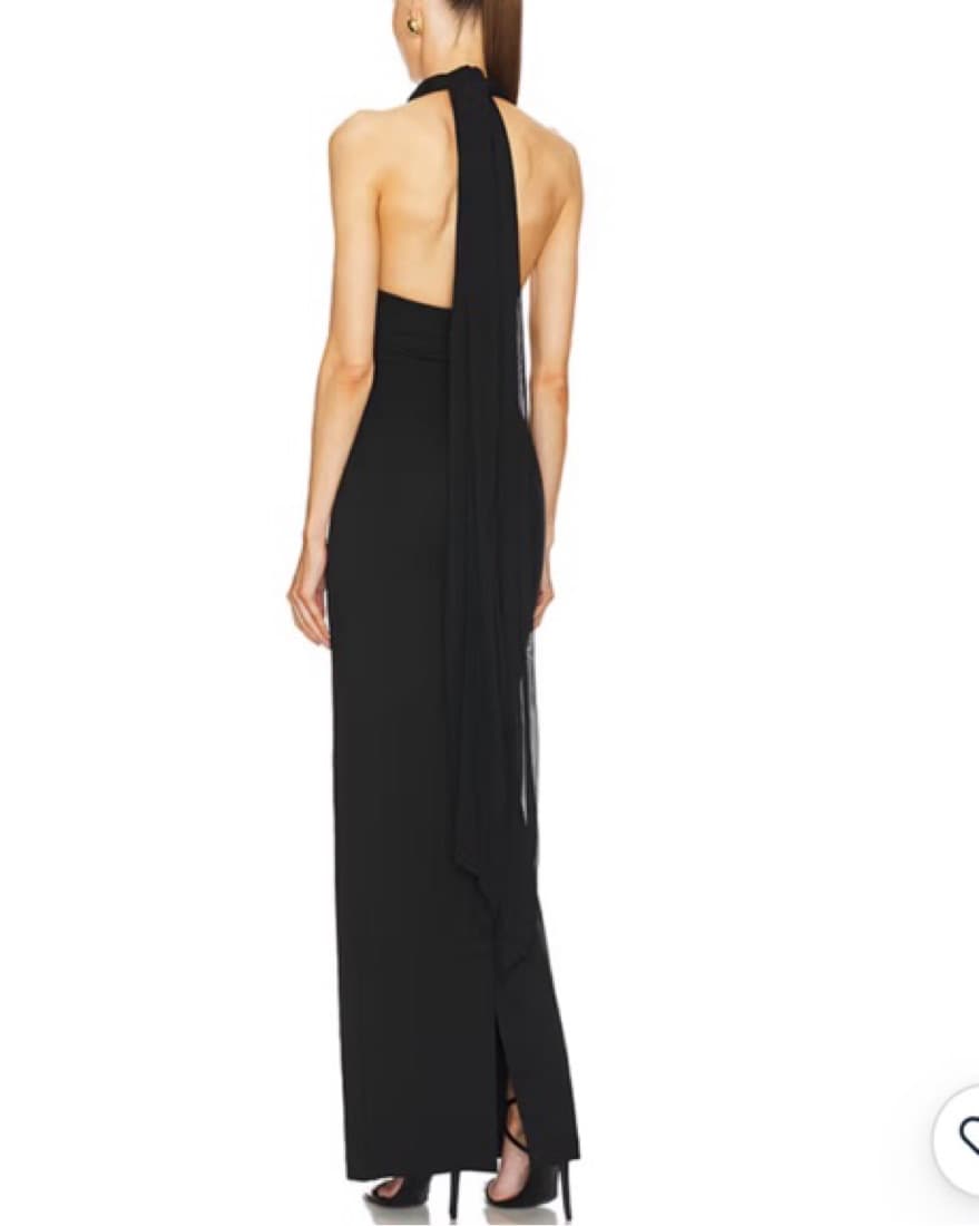 Helsa Black Amber Dress - Image 3