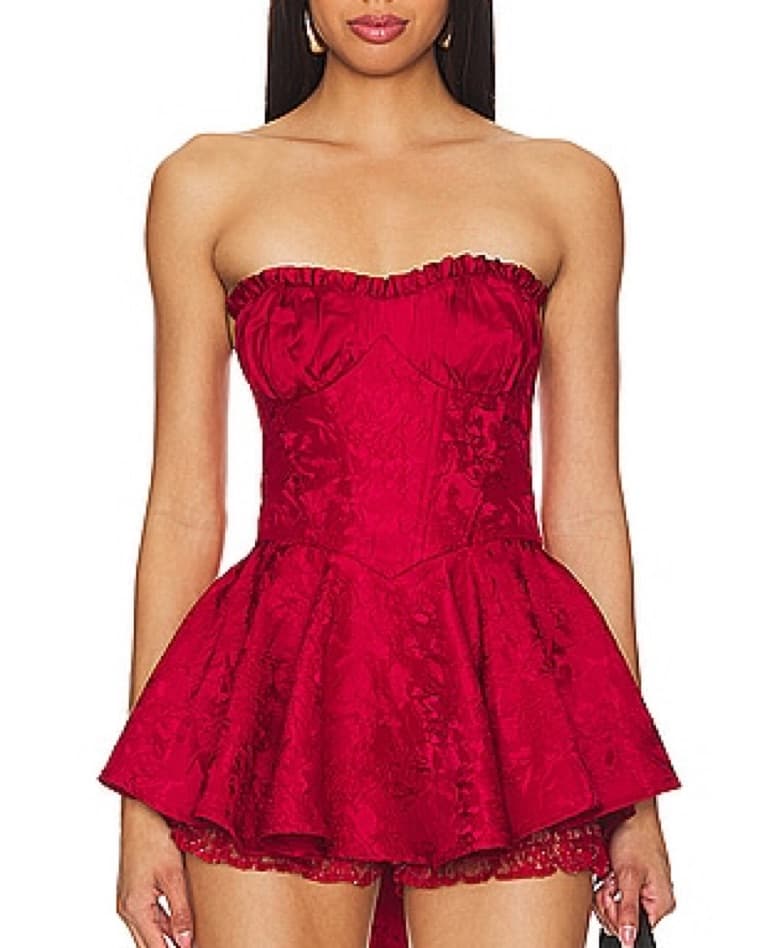 Nana Jacqueline Airina Dress (Red) - Image 2