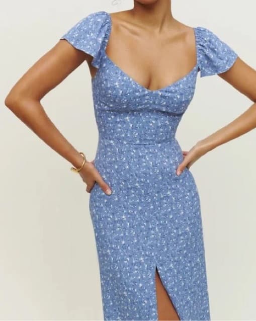 Reformation Floral Midi Dress - Image 2