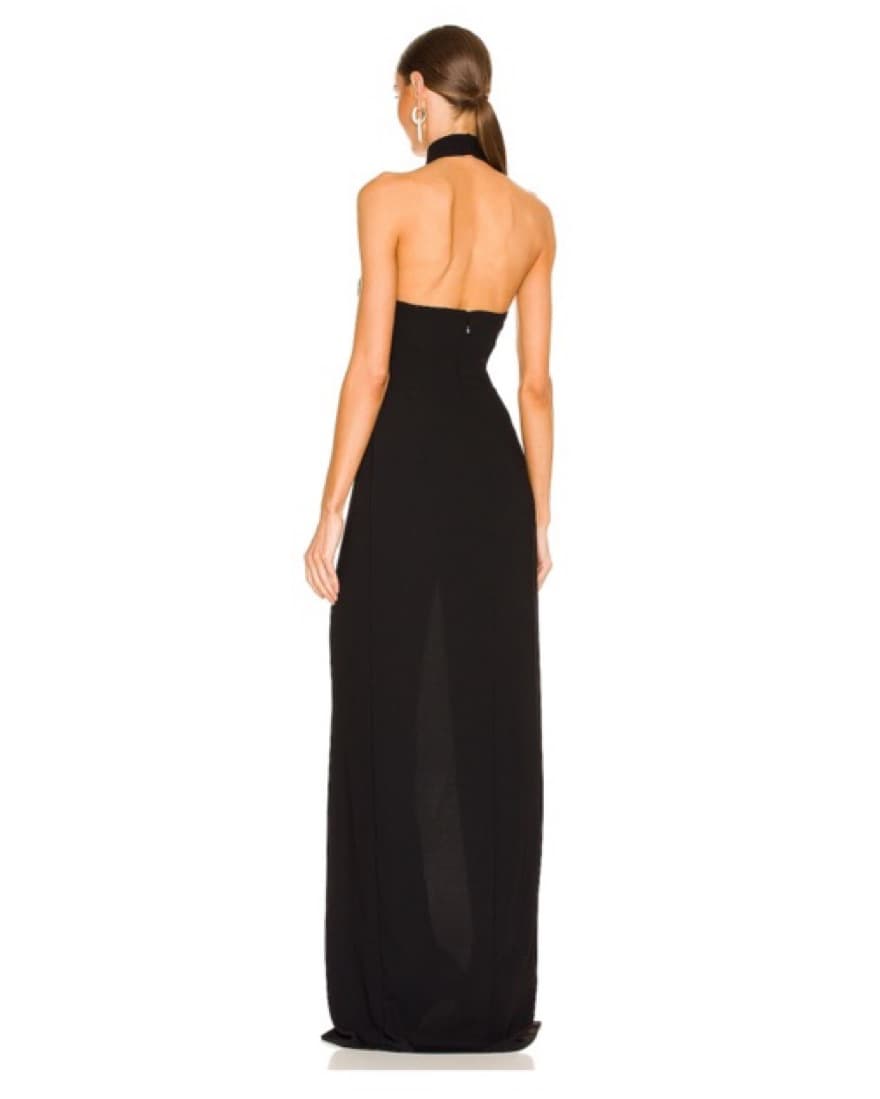 Amanda Uprichard Halter Queen Gown - Image 2