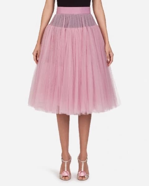 Dolce & Gabbana tulle midi skirt  - Image 1