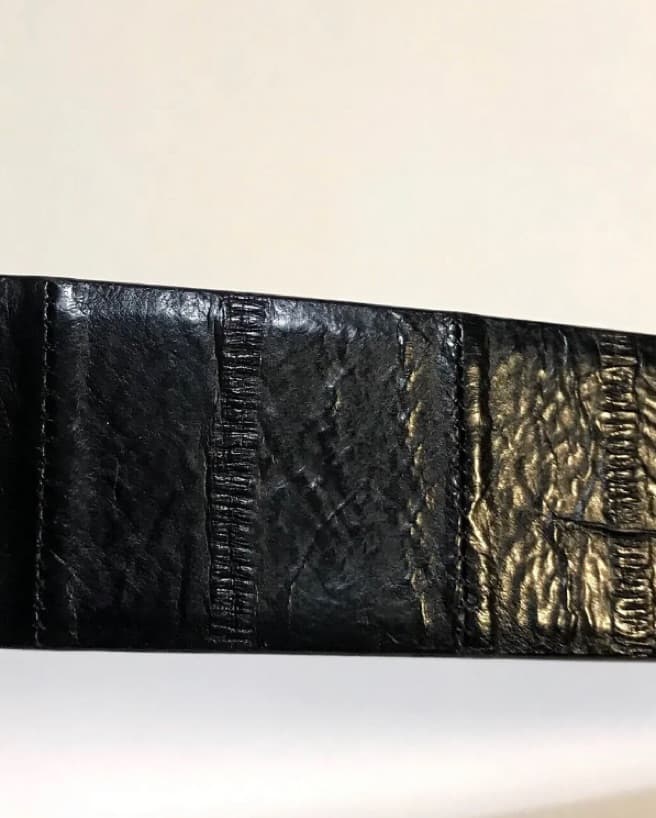 DOLCE & GABBANA size 36 eel belt - Image 4