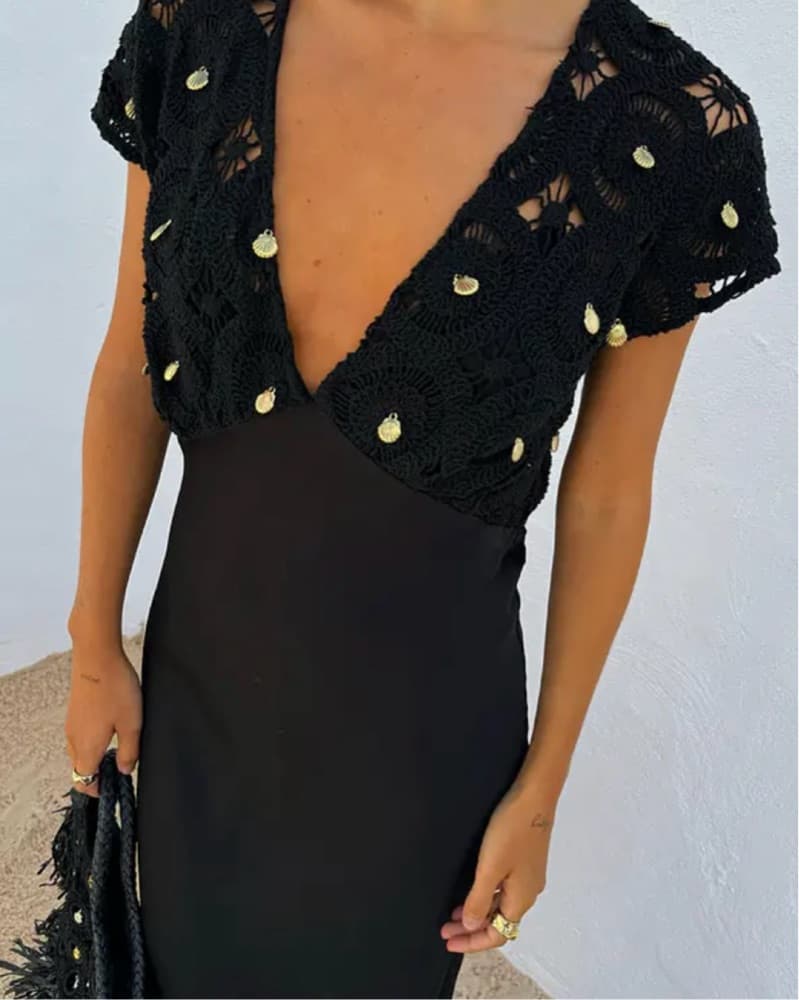 Never Fully Dressed Crochet Elodie Dress - Image 1