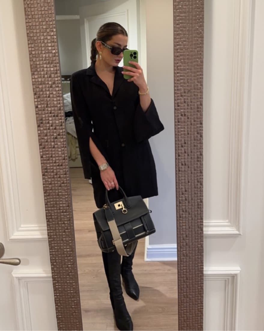 Amanda Uprichard Blazer Dress Medium - Image 3