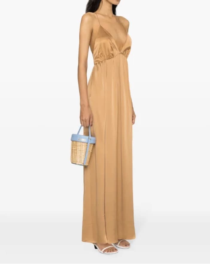 Zimmermann Plunge Silk Maxi Dress - Image 2