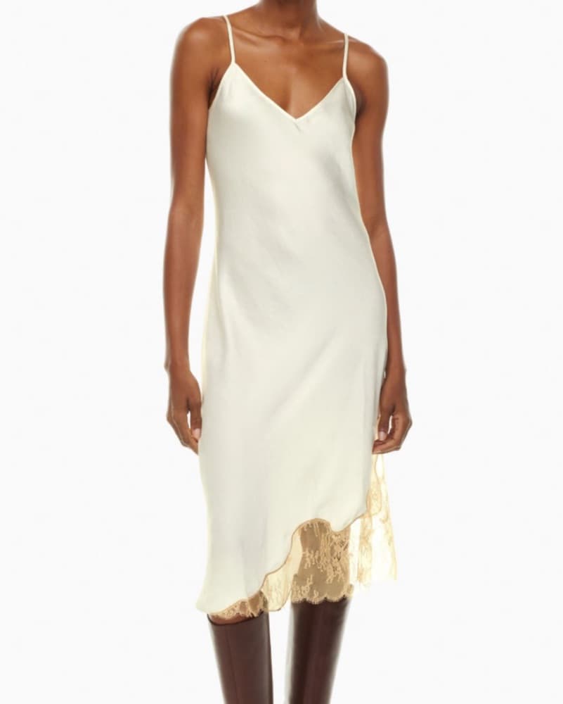 Ivory Slip Dress - Image 1