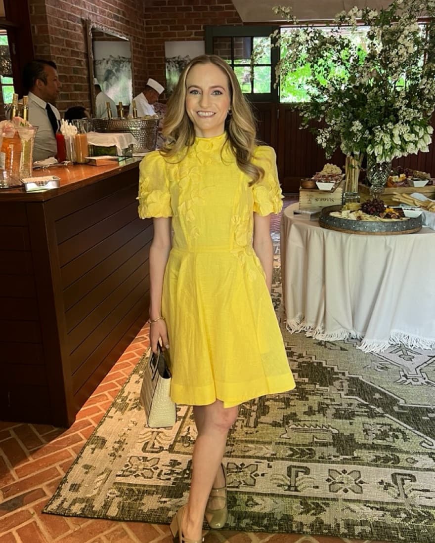 Yellow A line Dress Zimmerman - Image 1