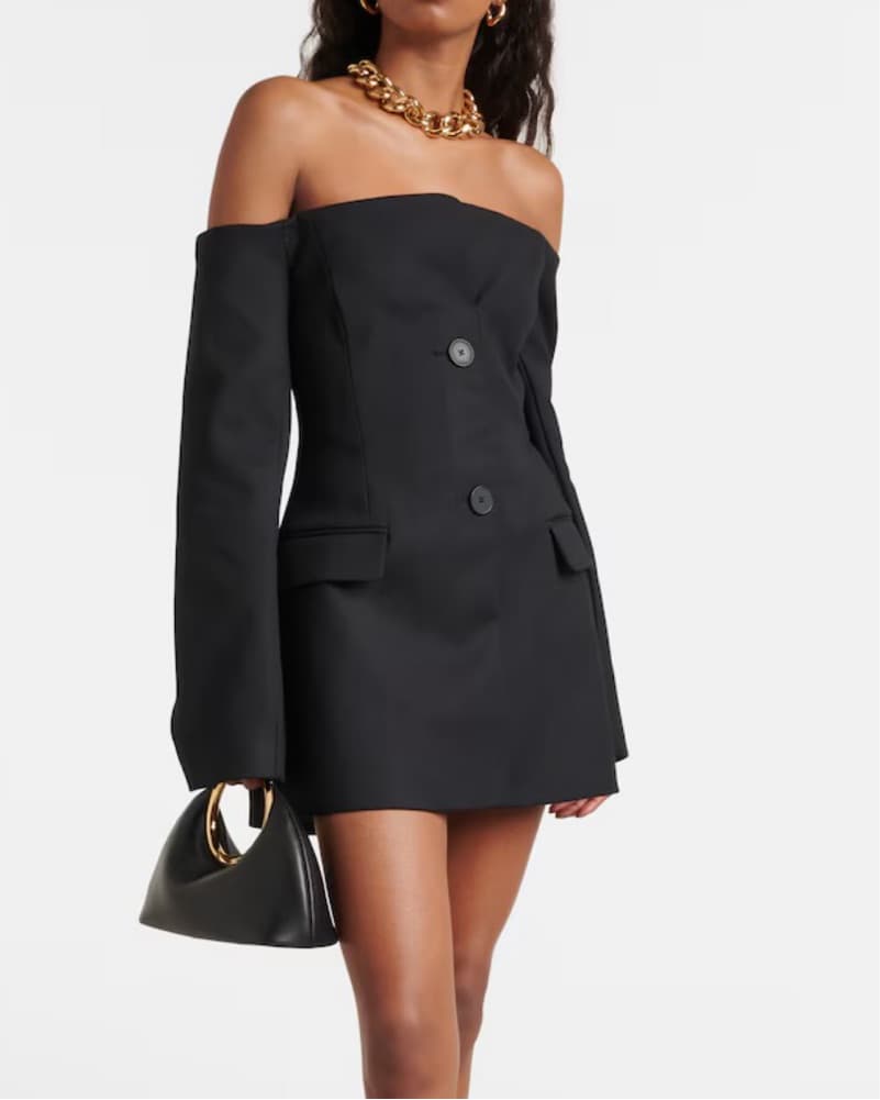 Sir The Label Tailored Black Mini Dress - Image 6