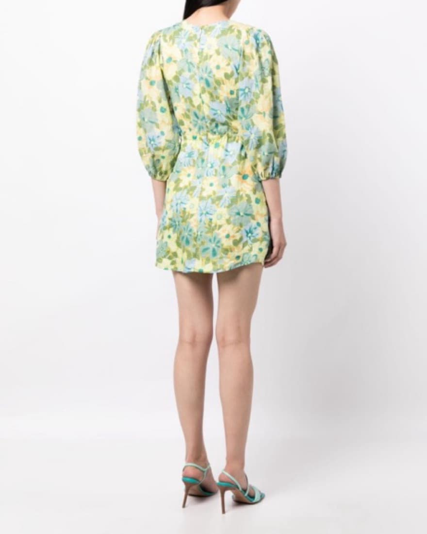 Faithfull The Brand Cintare Mini Dress - Image 2