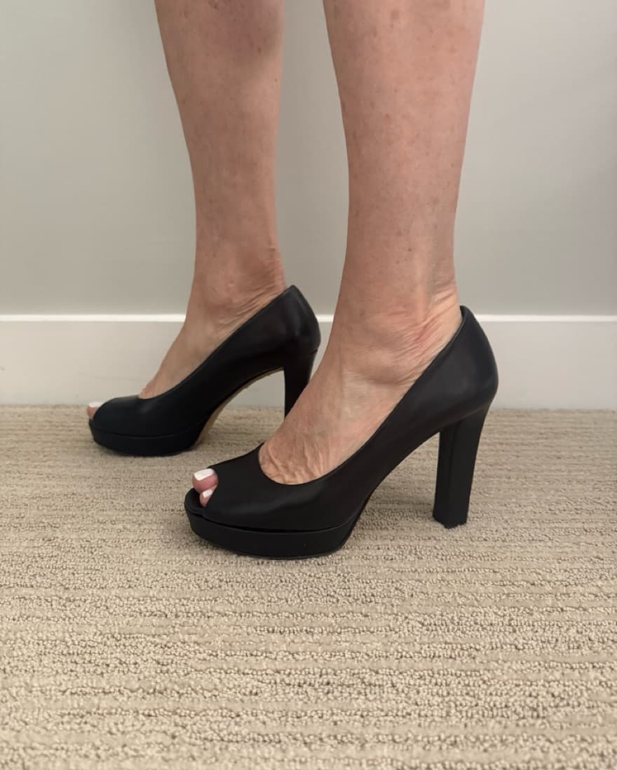 Black Gucci Heels - Image 3