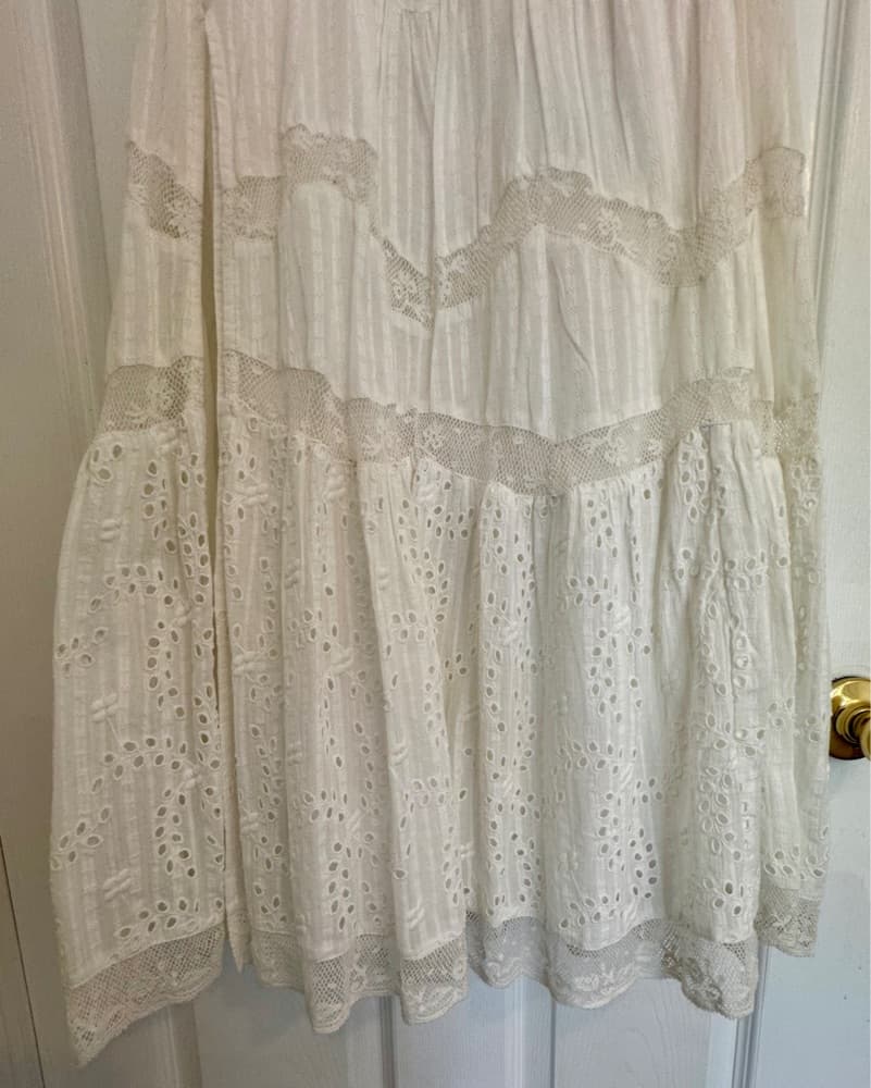 LoveShackFancy Meyer Midi Skirt - Image 4
