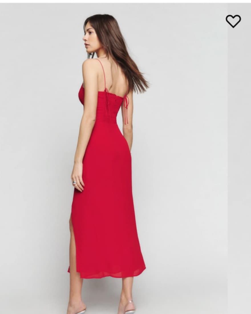Red Reformaton Kourtney Dress - Image 1