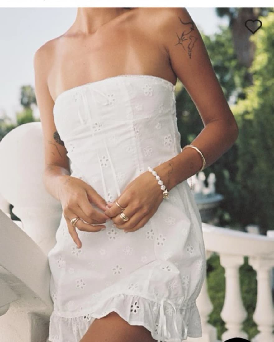 Molloy Strapless Mini Dress - Image 3
