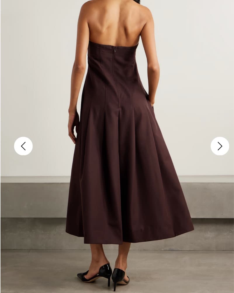 KALLMEYER Maeve pleated wool-blend twill - Image 3