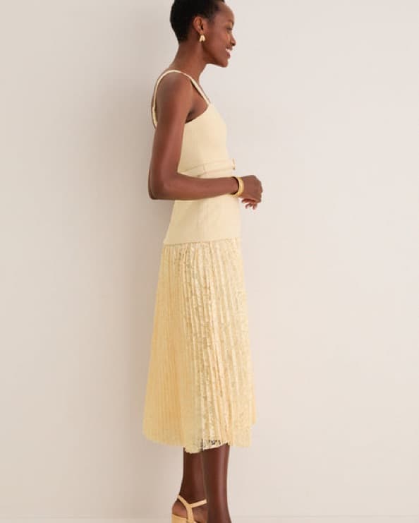 Tuckernuck Yellow Caitlin Midi Dress - Image 2