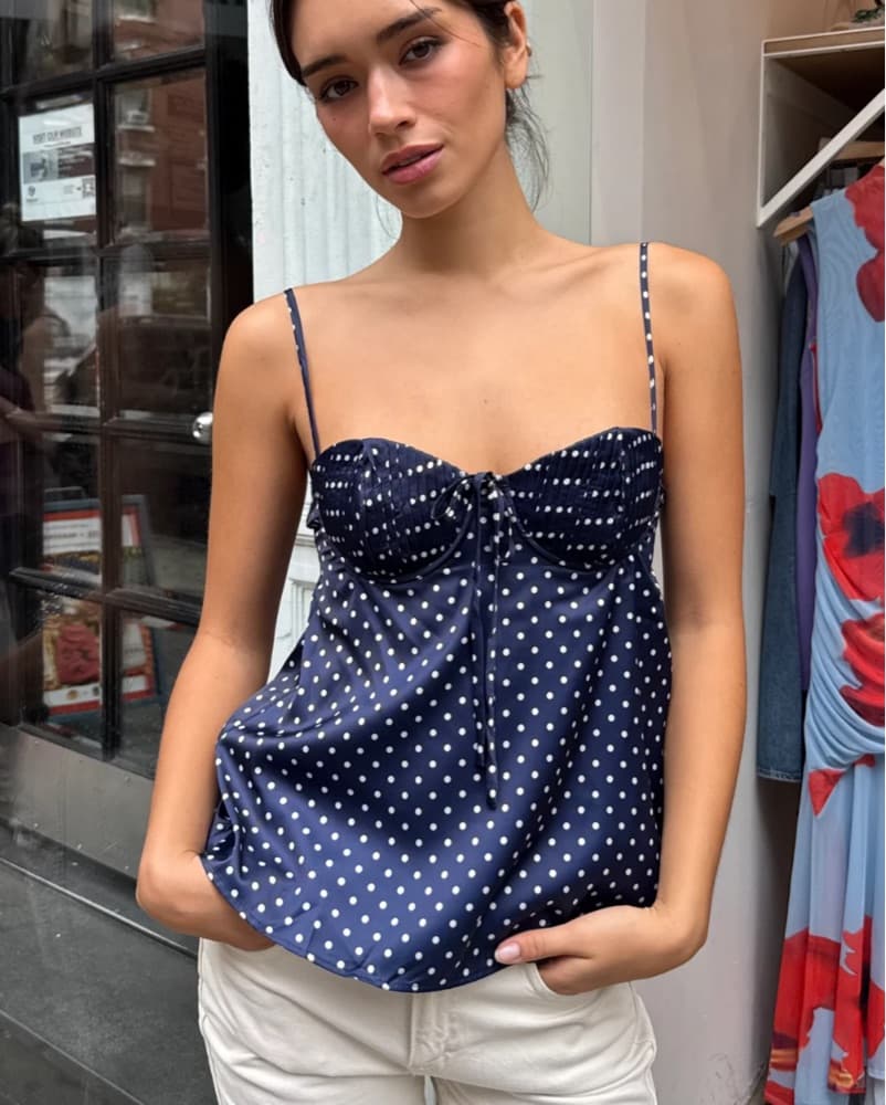 Polka Dot Camisole - Image 2
