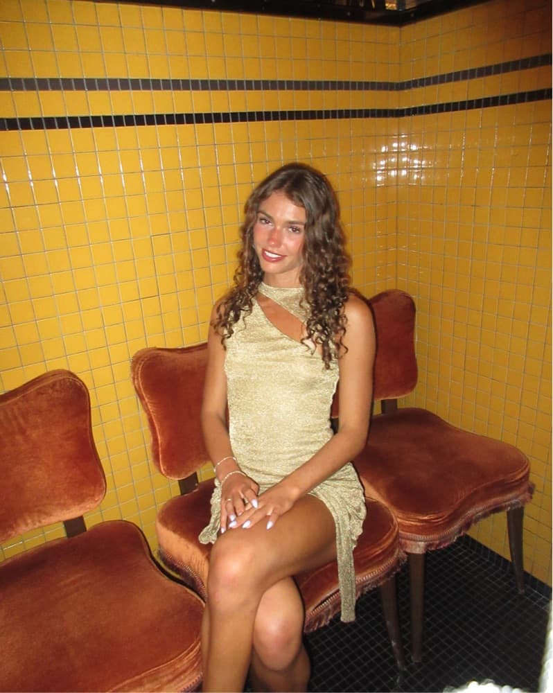 TigerMist  AZELMA DRESS - GOLD - Image 2