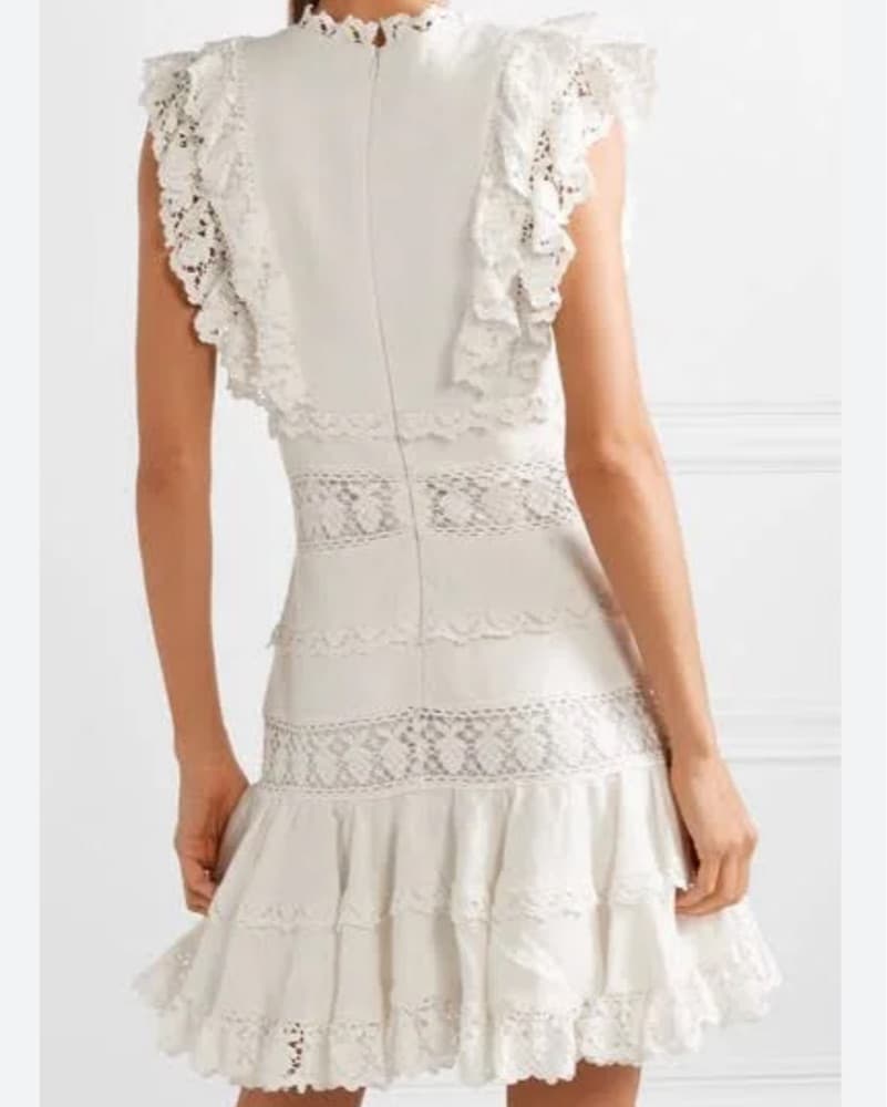 Wayfarer Flutter Mini Dress - Image 3