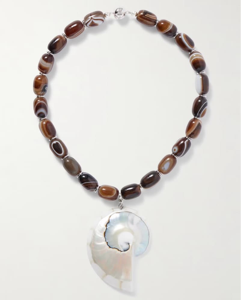 Netaporter x Julietta Shell Necklace - Image 1