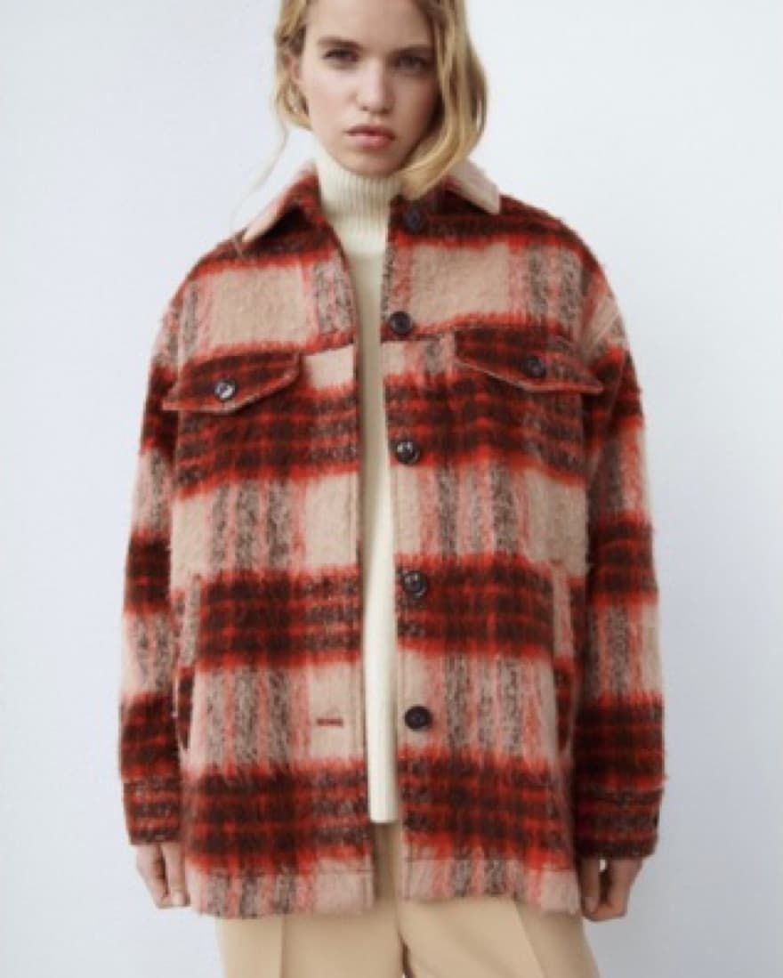 Flannel Barn Coat  - Image 1