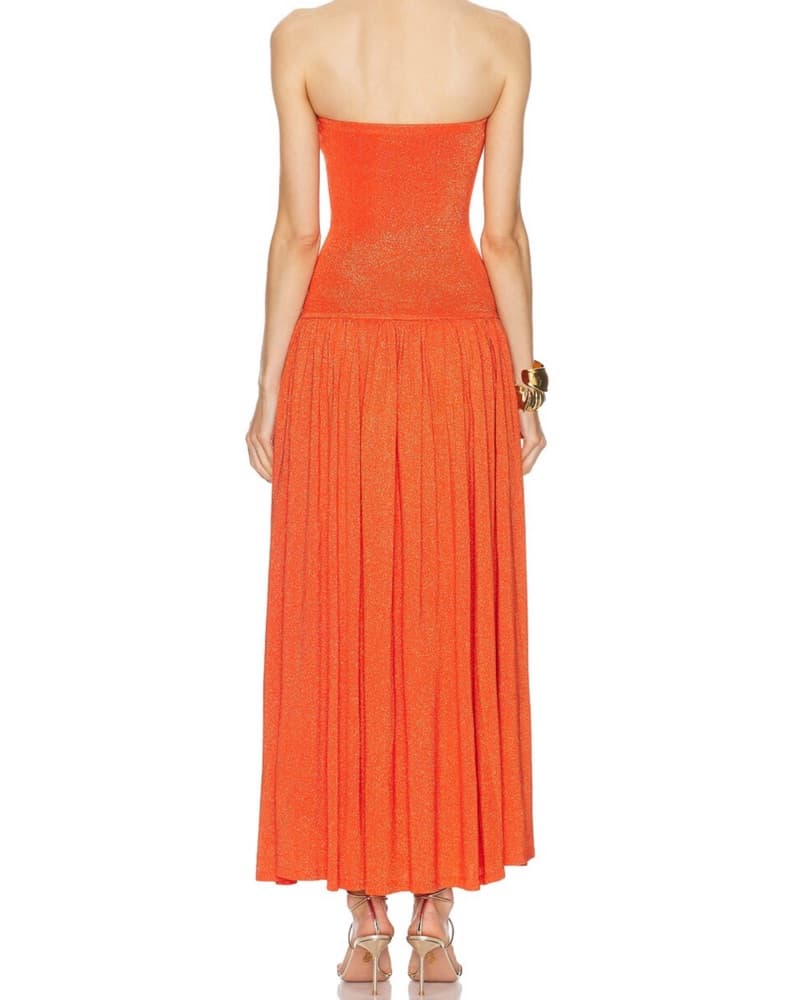 Zimmermann Strapless Metallic Maxi  - Image 2