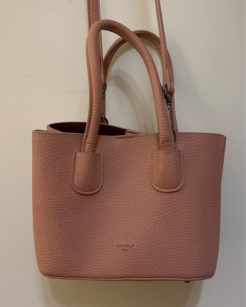Stylish Blush Micro Bag - Vegan Leather - Image 1