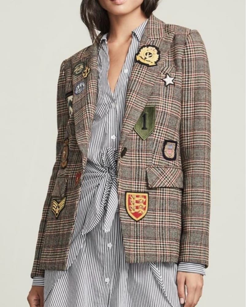 Veronica Beard Blazer with Patches - Image 1