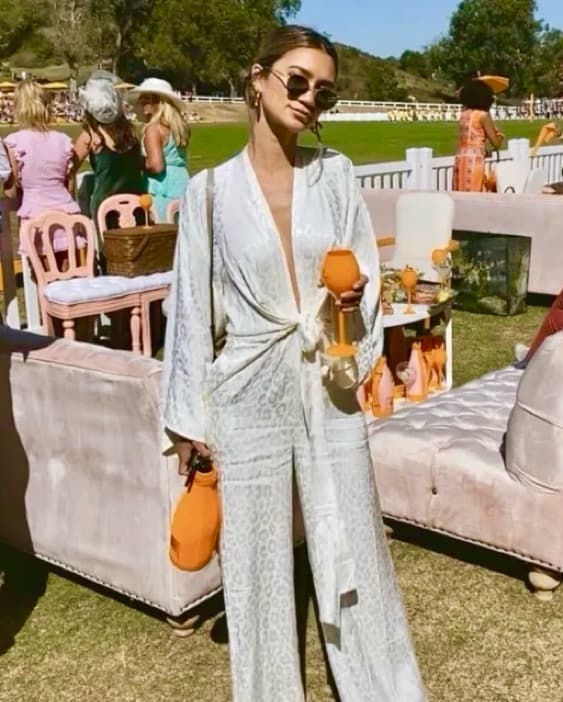 Rat & Boa Bianco Kimono Jumpsuit - Image 2