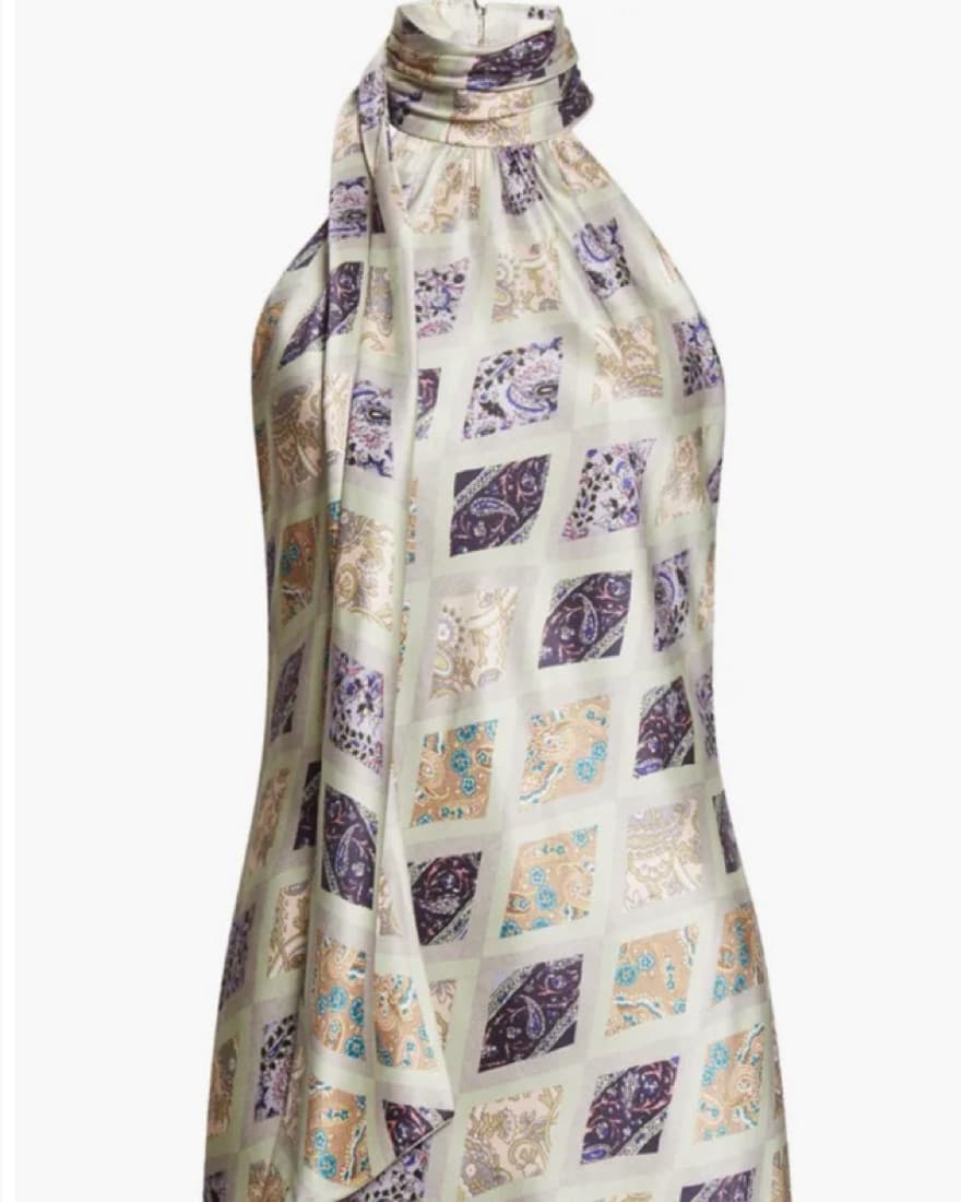 Cinq A Sept Dinah Silk Dress - Image 4