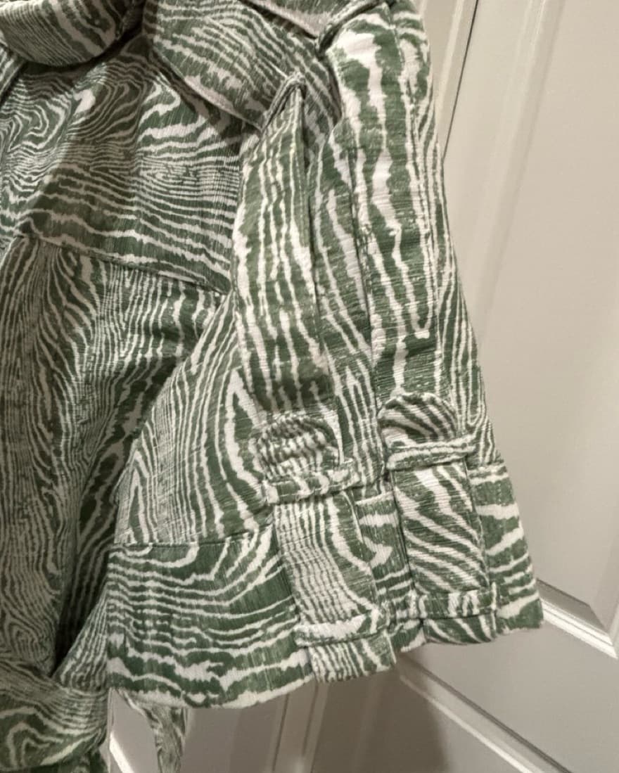Green C/MEO Collective Belted Mini Dress - Image 5