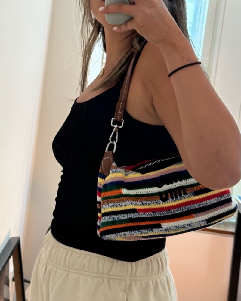 Miu Miu Crochet Bag - Image 4