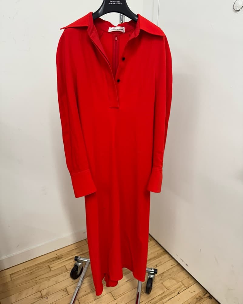 Victora Beckham Red Dress - Image 1