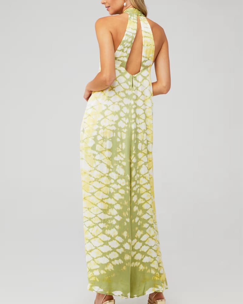 YFB Floral Halter Maxi Dress - Image 5