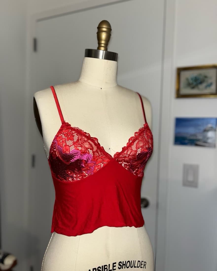 Savage X Fenty Red Cami - Image 3