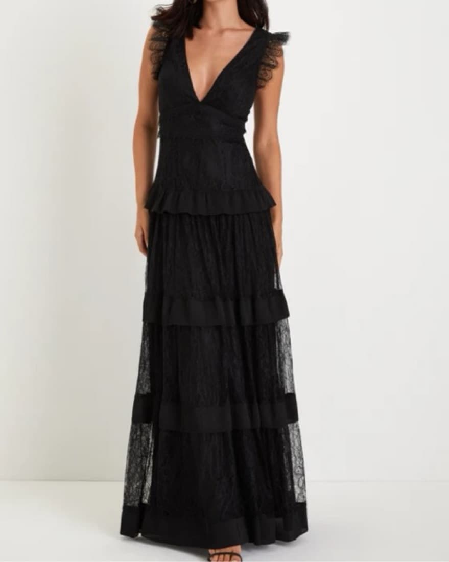 Black Tie Dress - Image 1