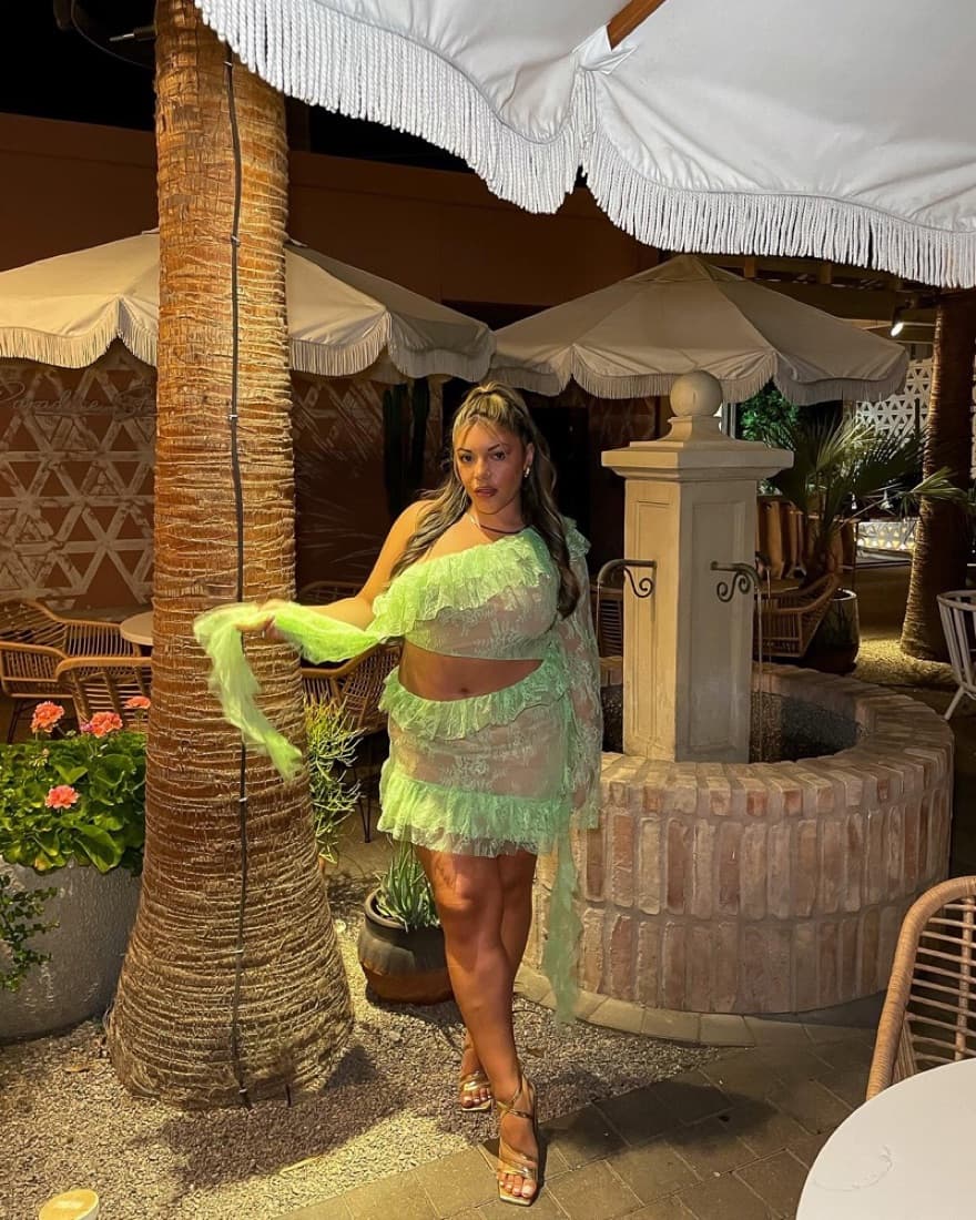 Revolve Lace Dress - Image 3