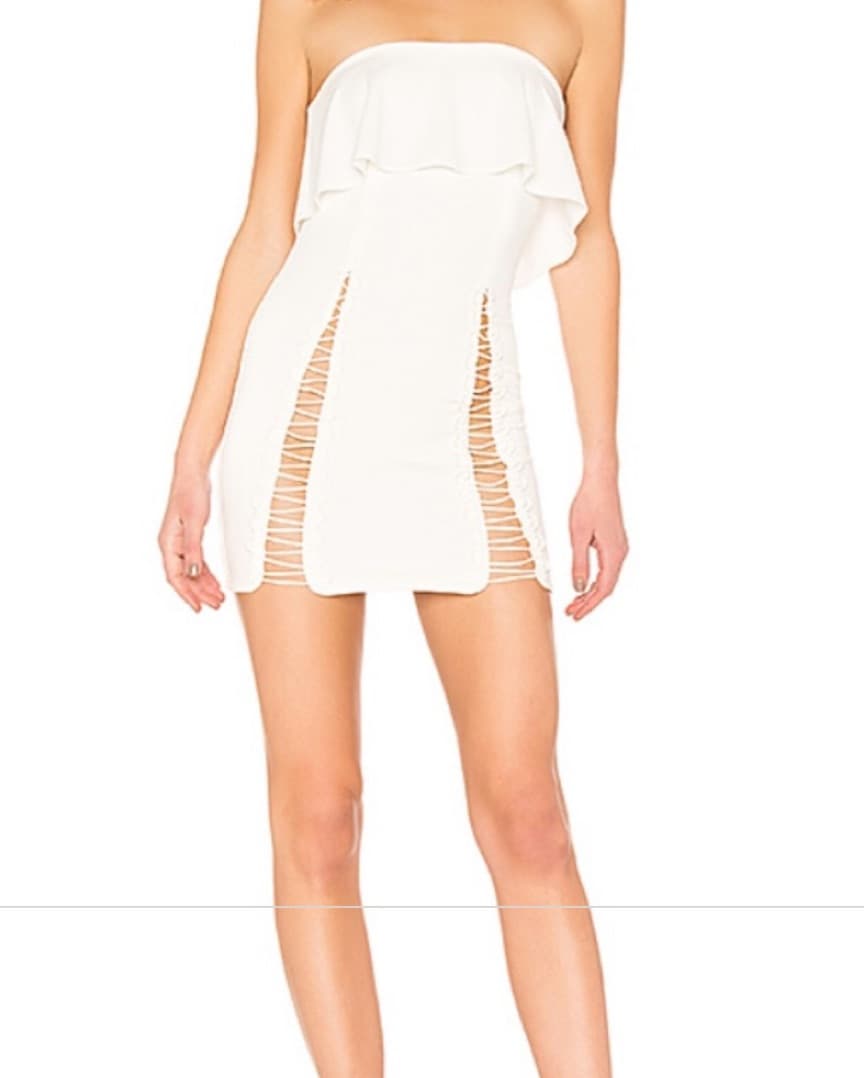 CAIA DRESS IN IVORY - Image 3