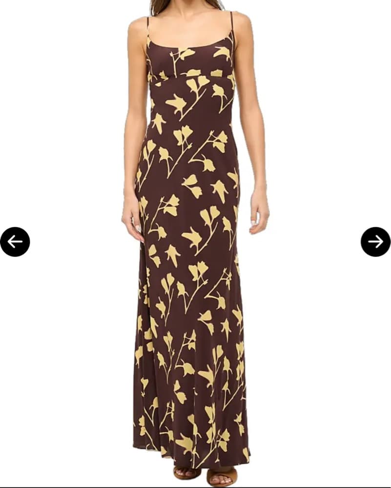 Staud Dinah Elegant Floral Maxi Dress - Image 1