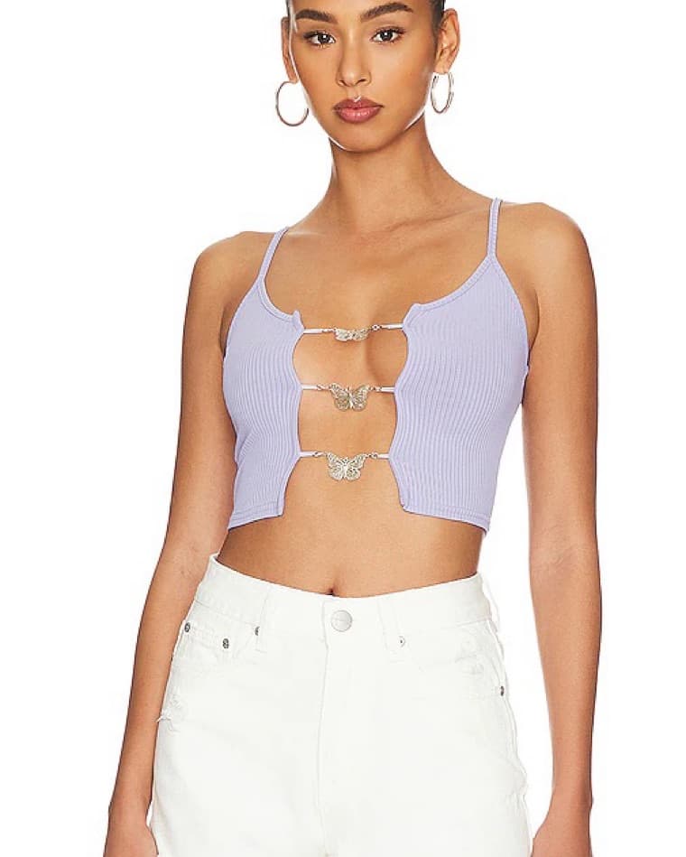 Revolve Superdown Jhene Butterfly Top  - Image 1