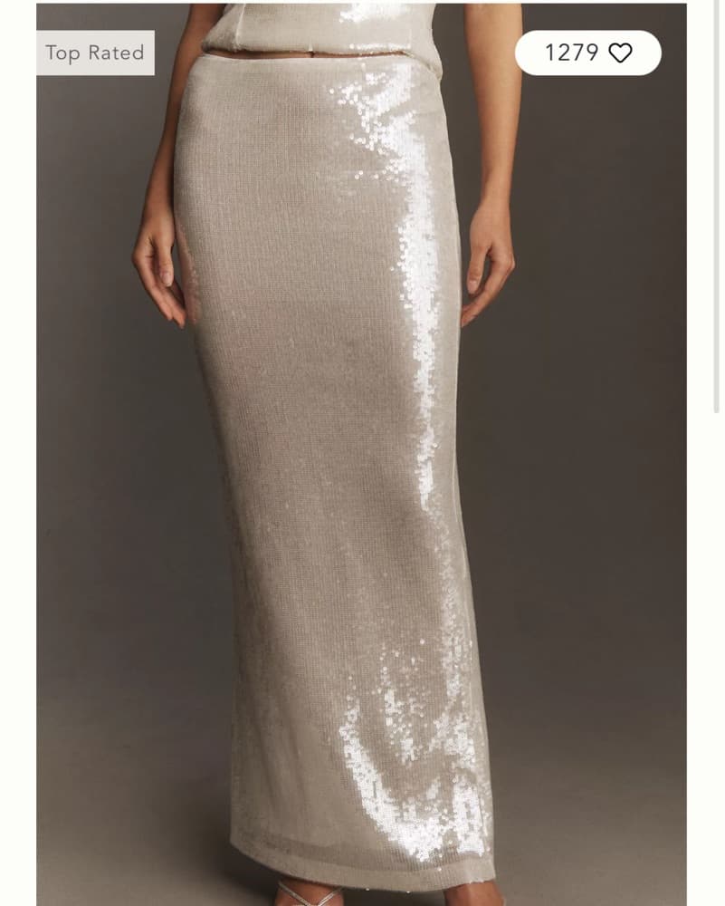 Maeve Sequin Corset & Maxi Skirt  - Image 2