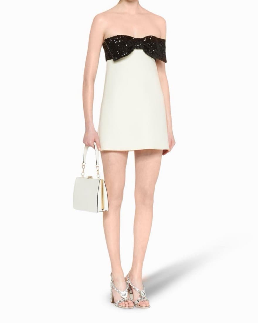 Miu Miu White Dress  - Image 3