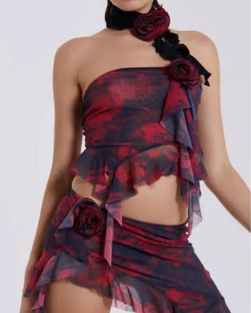 Jaded London Rose 3-Piece Set - Image 1