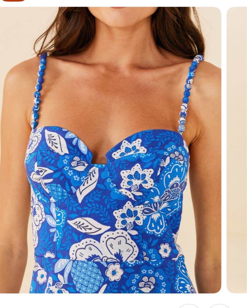Farm rio blue maxi dress - Image 2